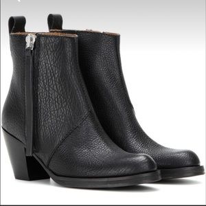 Acne Studio Pistol booties black
